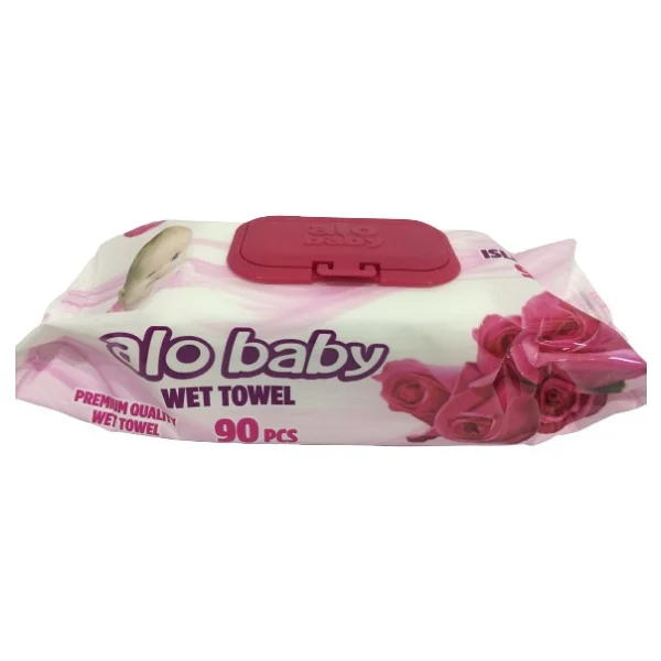 Alo Baby Petek Dokulu Islak Mendil 90'lı x 6 - Görsel 2