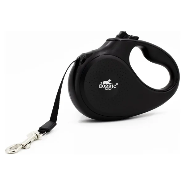 Doggie Soft Seri M 25 kg 5 m Otomatik Kırmızı Köpek Tasması - Görsel 5