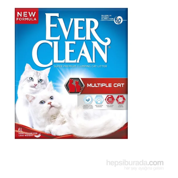Ever Clean Multiple Cat 10 lt Kedi Kumu - Görsel 4