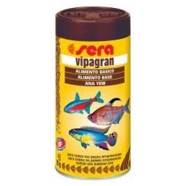 Sera Vipagran Nature 250 ml Granül Balık Yemi - Görsel 5