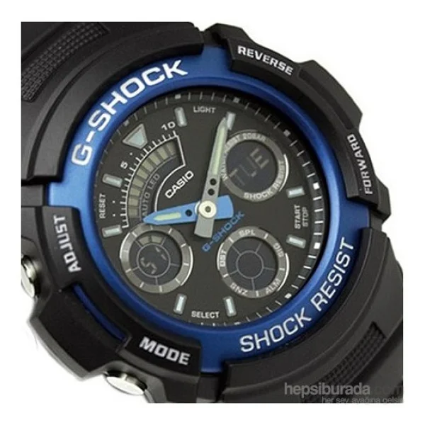 Casio AW-591-2ADR Erkek Kol Saati - Görsel 3