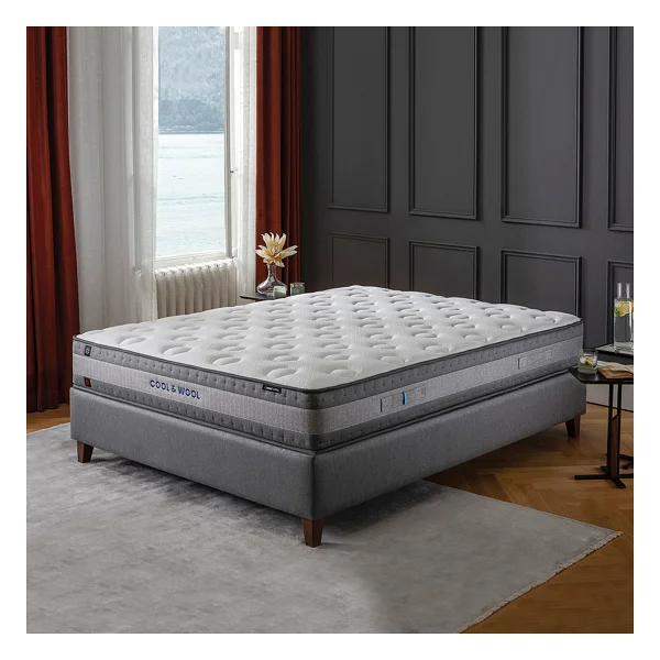 Yataş Cool & Wool Yaylı 150x200 Çift Kişilik Yatak - Görsel 6