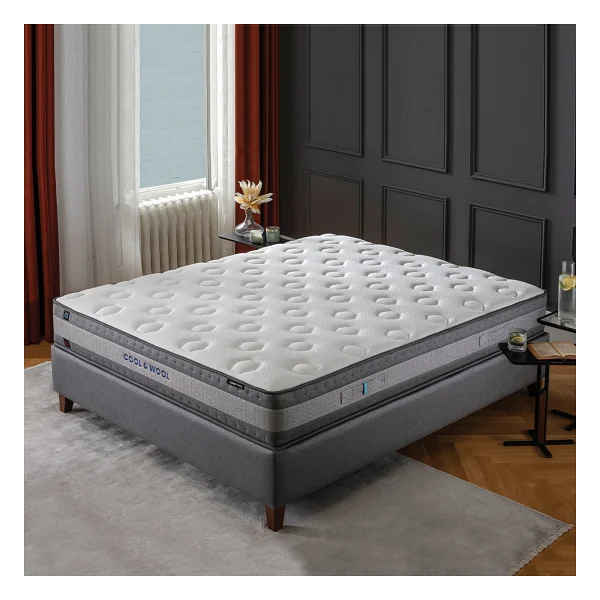 Yataş Cool & Wool Yaylı 150x200 Çift Kişilik Yatak - Görsel 2