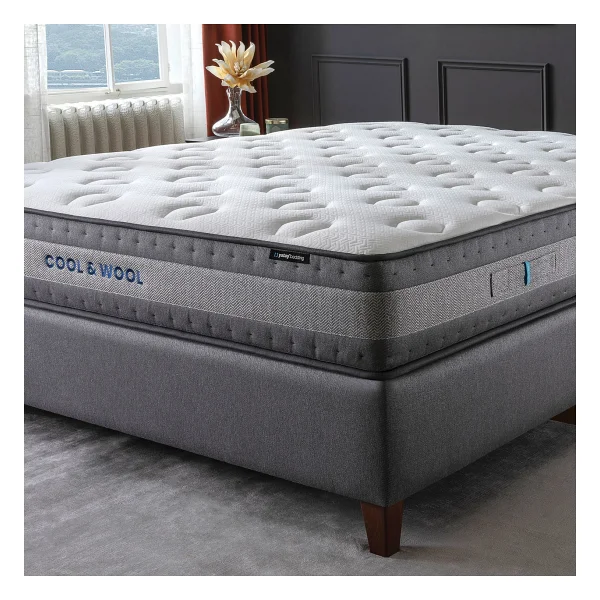 Yataş Cool & Wool Yaylı 150x200 Çift Kişilik Yatak - Görsel 3