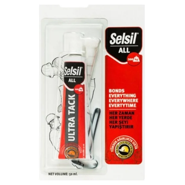 Selsil Ultra Tack 60 ml Yapıştırıcı - Görsel 2