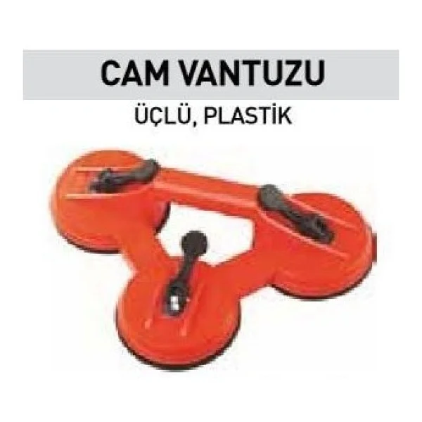 Topshop 15011 Üçlü Plastik Cam Vantuzu - Görsel 2