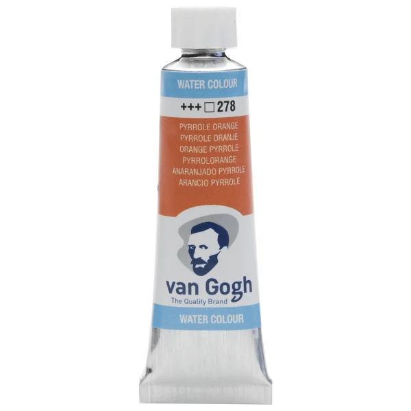 Talens Van Gogh 278 Pyrrole Orange 10 ml Tüp Sulu Boya - Görsel 3