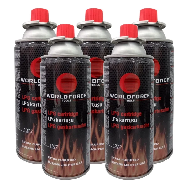 Worldforce 227 gr 5 Adet Gaz Kartuşu - Görsel 2