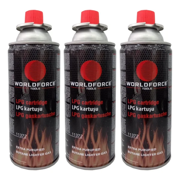 Worldforce 227 gr 3 Adet Gaz Kartuşu - Görsel 2