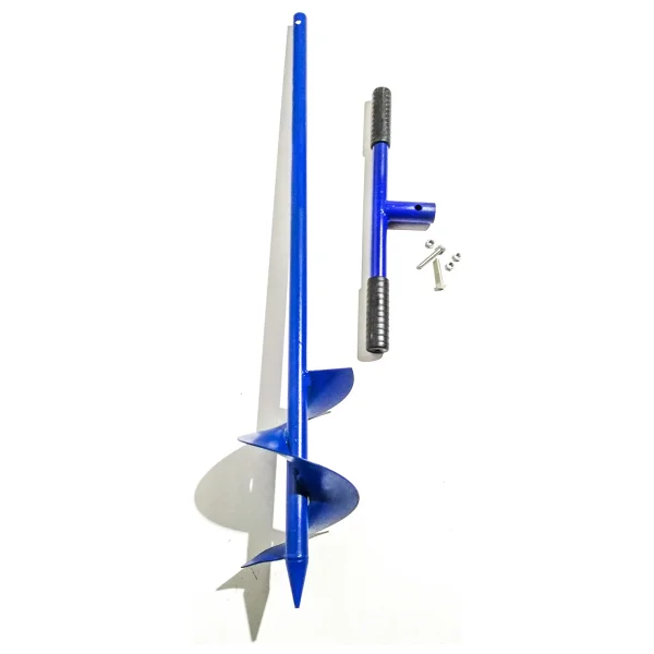 Mert Metal Toprak Burgu Makinesi Direk Dikme Aleti 15CMX101CM - Görsel 3