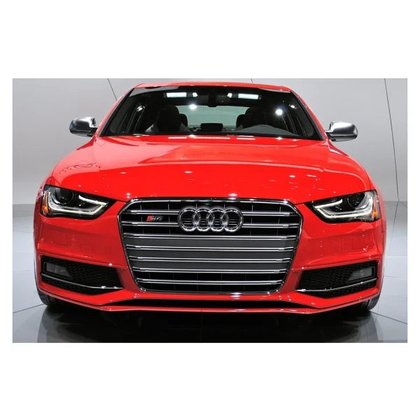 Audi A4 S4 Ön Panjur Izgara 2012 / 2015 B8 Siyah Krom - Görsel 2
