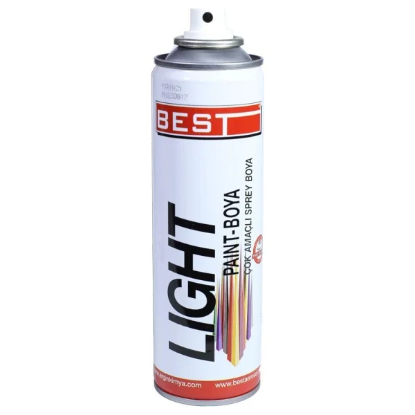 Best Light Akrilik Takviyeli Sprey Boya 250 ml Kahverengi - Görsel 4