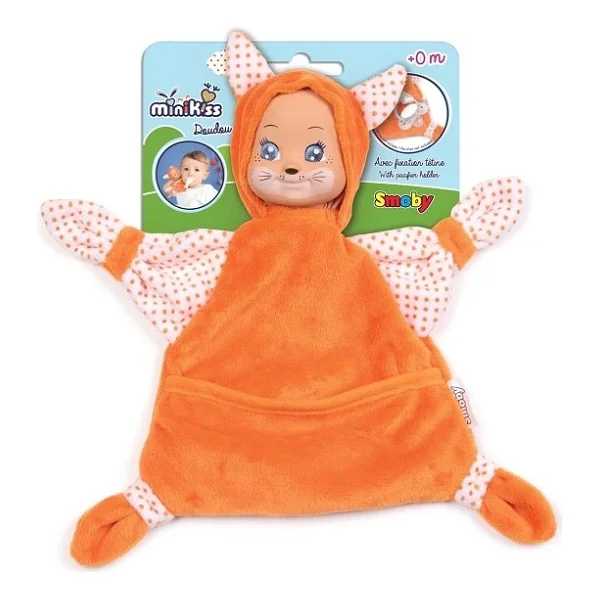 Smoby Minikiss Peluş Bebekler Serisi 210126 Tilki Kostümlü - Görsel 3