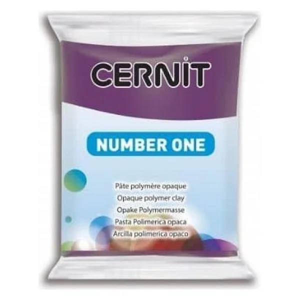 Cernit Number One Polimer Kil 56 Gr 962 Purple - Görsel 2