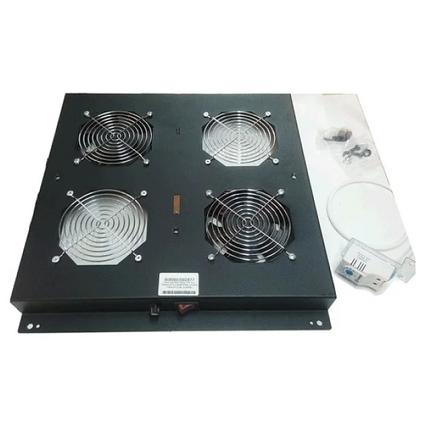 AGER Dikili Tip 2li Termostatlı Siyah Fan Modülü VG-F2T-A-S1 - Görsel 2
