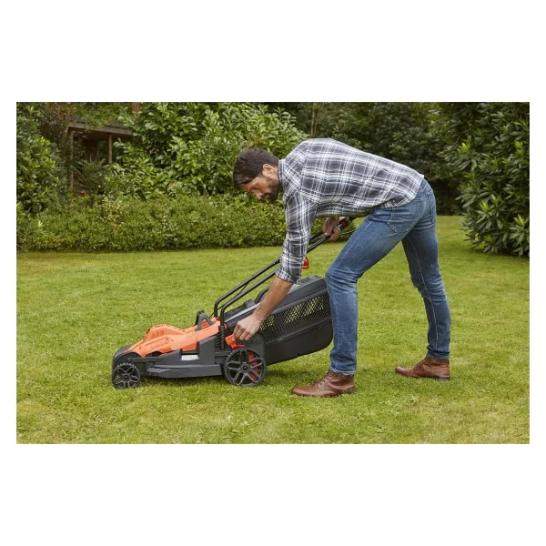 Black+Decker BEMW471BH 1600 W Elektrikli Çim Biçme Makinesi - Görsel 5