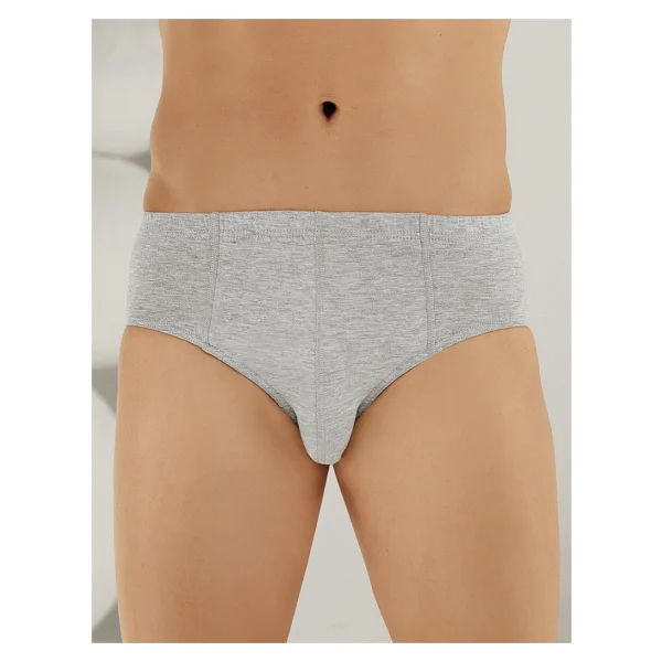 Şahinler Erkek Gri 6'lı Paket Külot ME009-GR, Gri, 2XL - Görsel 5