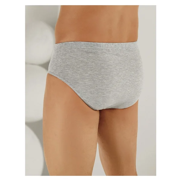 Şahinler Erkek Gri 6'lı Paket Külot ME009-GR, Gri, 2XL - Görsel 2