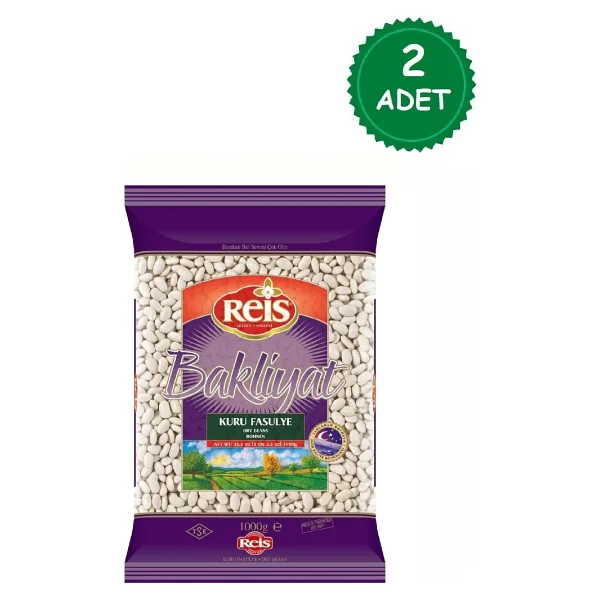 Reis Kuru Fasülye 1 kg x 2 Adet - Görsel 2