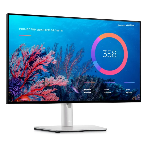 Dell UltraSharp U2422HE 23.8" 8 ms Full HD Pivot IPS 60 Hz Monitör - Görsel 2