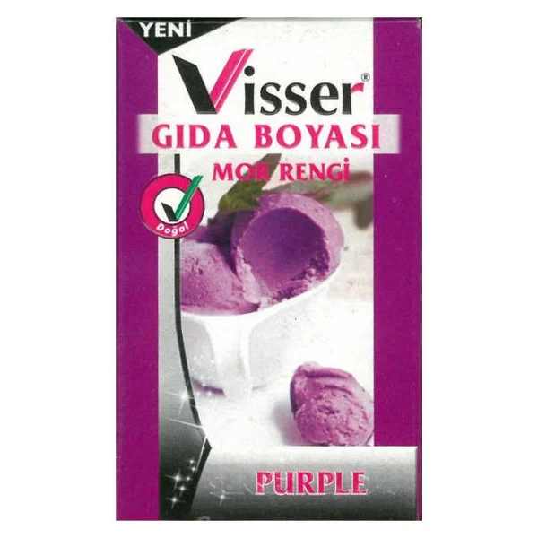 Visser Gıda Boyası Mor - Görsel 2