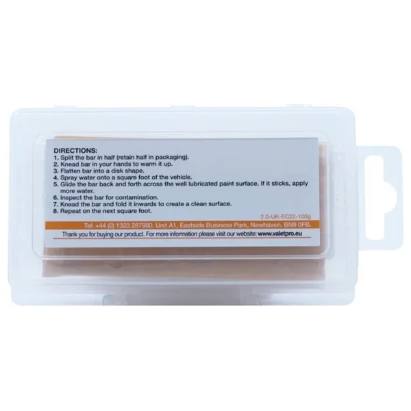 Valet Pro Yüzey Temizleyici Turuncu Kil - Orange Clay 100gr - Görsel 2