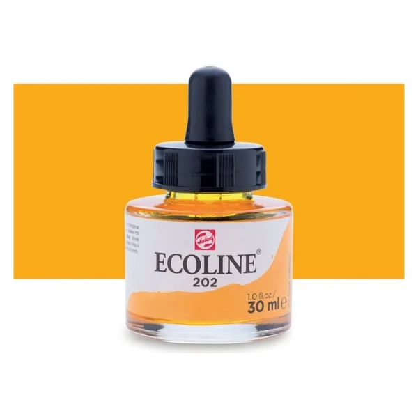 Talens Ecoline 30 ml 505 Ultramarine Light Sıvı Sulu Boya - Görsel 5