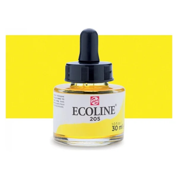 Talens Ecoline 30 ml 505 Ultramarine Light Sıvı Sulu Boya - Görsel 7