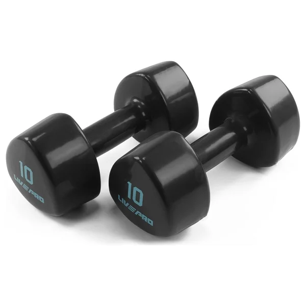 Livepro LP8075 Poliüretan Stüdyo 10 kg Dambıl - Görsel 6