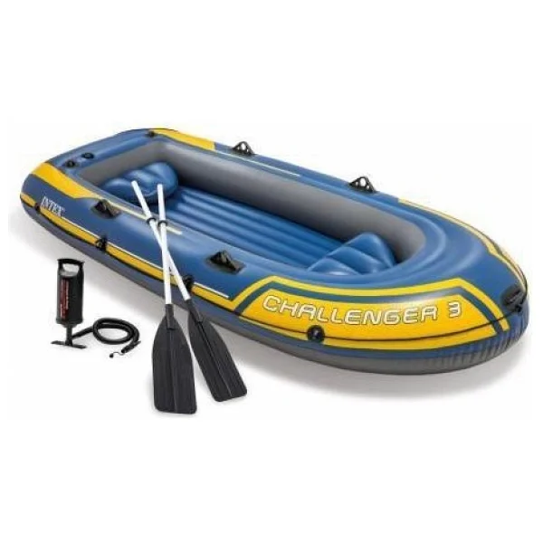 Intex Challenger 3 68370 295x137 cm 3 Kişilik Şişme Bot Seti - Görsel 4