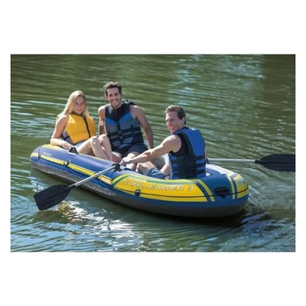 Intex Challenger 3 68370 295x137 cm 3 Kişilik Şişme Bot Seti - Görsel 2