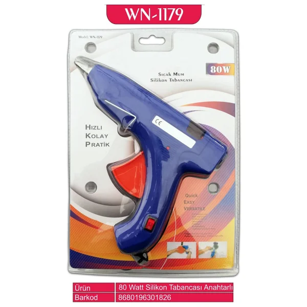 Winnboss WN-1179 80 W Sıcak Silikon Tabancası - Görsel 2