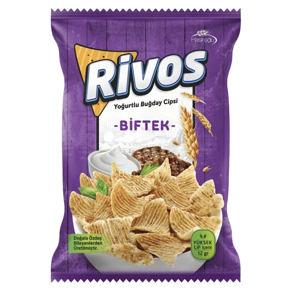 Rivos Biftekli Buğday Cipsi 56 gr - Görsel 2
