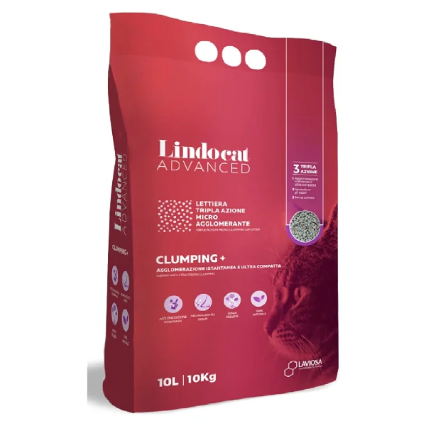 Lindo Cat Advanced Clumping + Bebek Pudralı 10 lt Kedi Kumu - Görsel 5