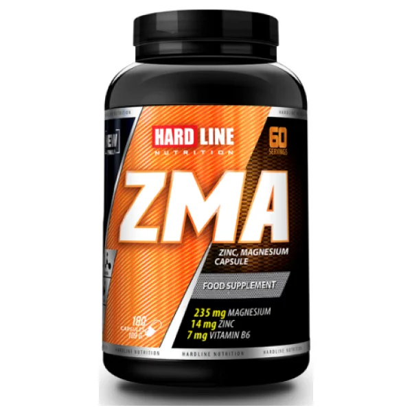Hardline Nutrition ZMA Sporcu Vitamini 180 Kapsül - Görsel 2