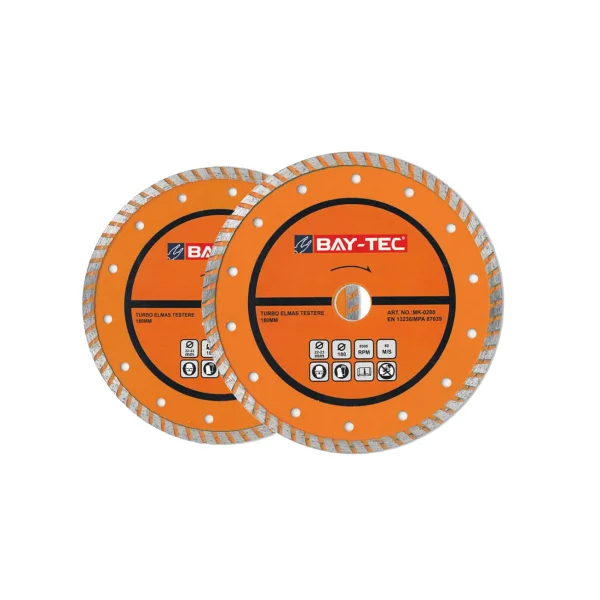 Bay-Tec MK-0270 Turbo Elmas Testere Kesici Disk - Görsel 6