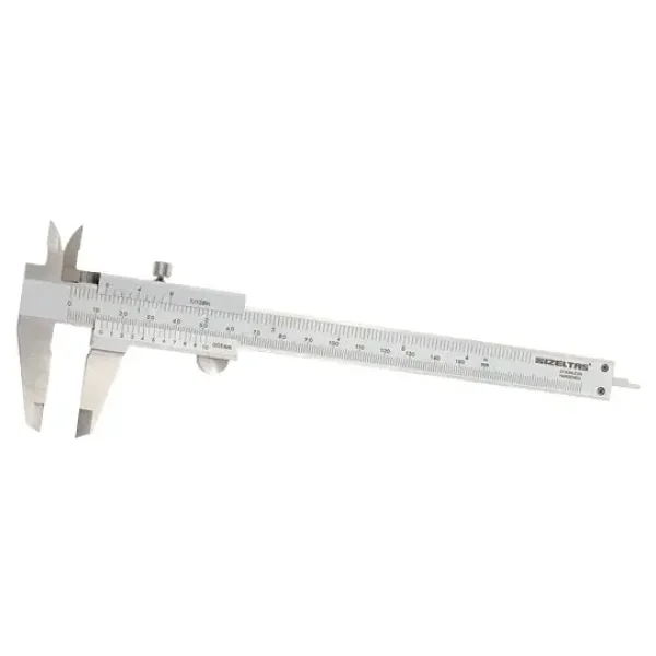 İzeltaş 0588750150 150 mm Sürgülü Stoplu Kumpas - Görsel 9