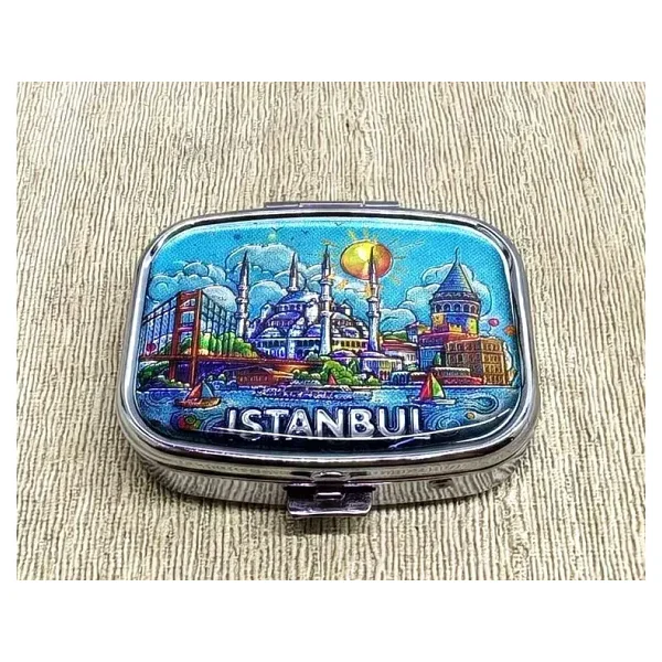 İstanbul Temalı İlaç Kutusu Alk4367 - Görsel 2