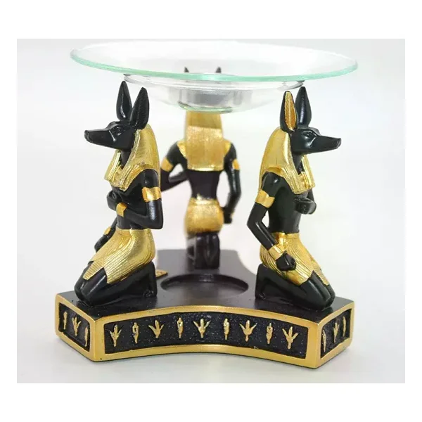 Büro Ev Ofis Kokusu için Polyester Yapım Anubis Buhurdanlık - Görsel 3