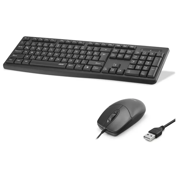 ACER EAK040 BKL Kablolu Klavye+ Mouse set - Görsel 3