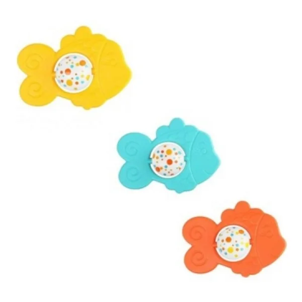 Let's Be Child Arkadaşım Balık Diş Kaşıyıcı Çıngırak LC-30858 - Görsel 3