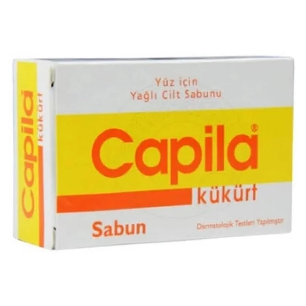 Capila Kükürt Sivilce ve Akneye Karşı Sabun 90 gr - Görsel 5
