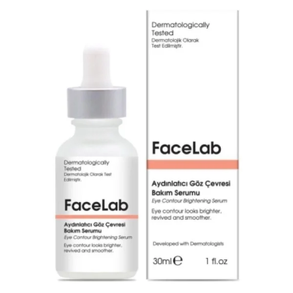 Facelab Aydınlatıcı Göz Altı Serumu 30ml - Görsel 3