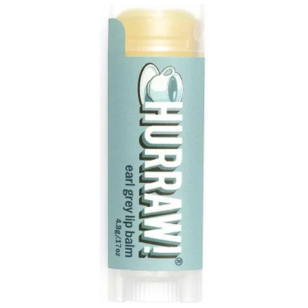 Hurraw Earl Grey Lip Balm Yeşil Çaylı Dudak Balmı - Görsel 3