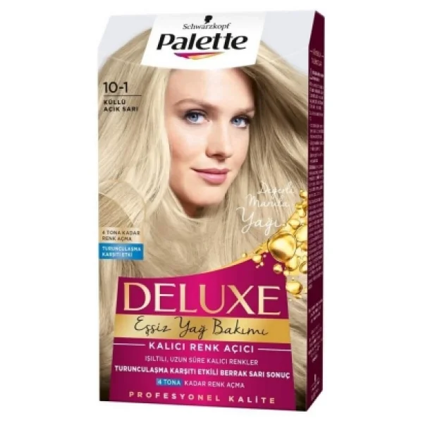 Palette Deluxe 10.1 Küllü Açık Sarı Saç Boyası - Görsel 4