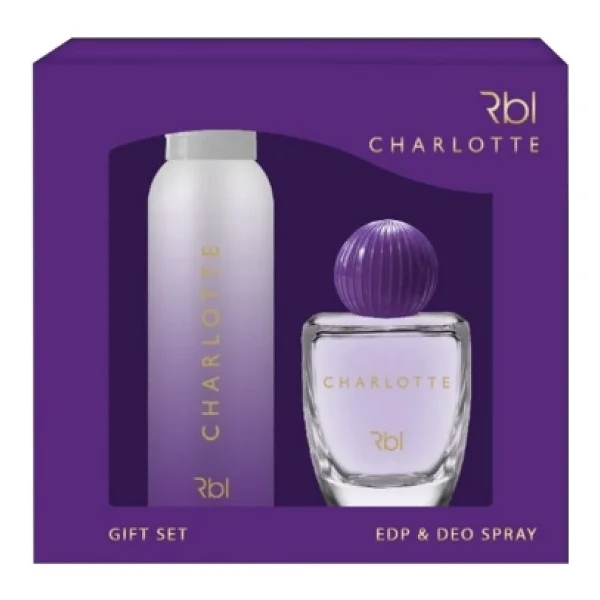 Rebul Charlotte EDP 50 ml + Deodorant 150 ml Kadın Parfüm Seti - Görsel 3