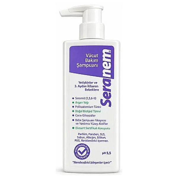 Seranem 275 ml Vücut Bakım Şampuanı - Görsel 4