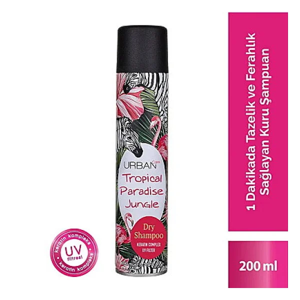 Urban Care Tropical Paradise Jungle 200 ml Kuru Şampuan - Görsel 5