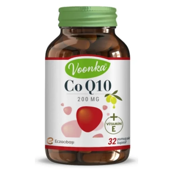 Voonka CoQ10 200 mg 32 Kapsül - Görsel 7