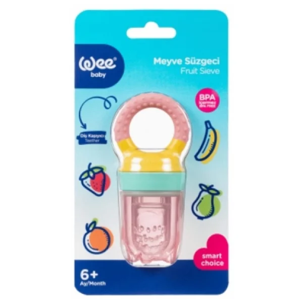Wee Baby 207 Pembe Meyve Süzgeci - Görsel 9